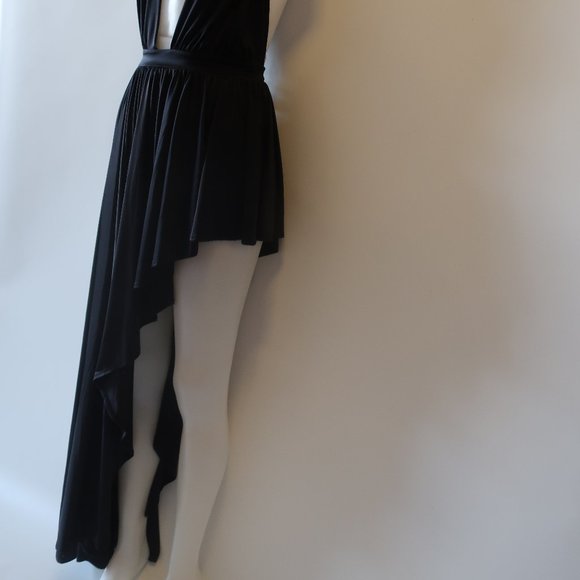 GOODTIME USA LACE RACERBACK ASYMMETRIC DRESS M * - Picture 8 of 15